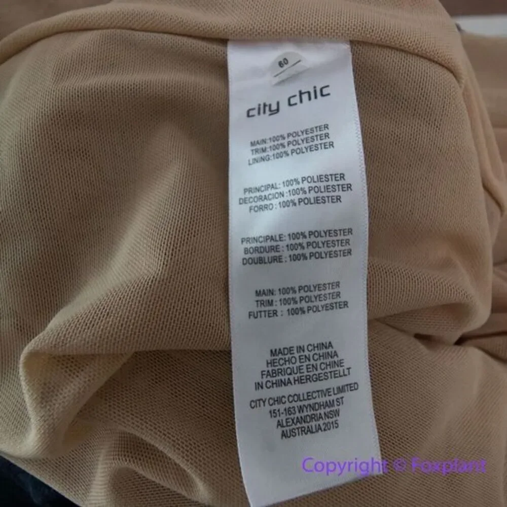 New! City Chic So‎ Fancy Dress - navy, size 24